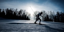 Laskesuusatamise MK etapp Hochfilzenis. Meeste 4x7,5 km teatesõit