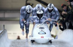 Pasaules kauss bobslejā. 1. brauciens sievietēm. Pārraide no Siguldas